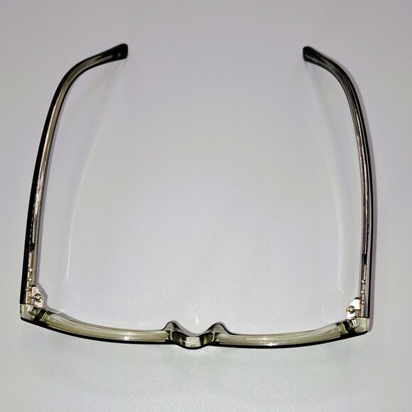 Kids Black & Clear Two-Tone Rectangular Eyeglass Frames Modern Smart-Style - Picture 7 of 7